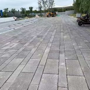 长春仿古石铺装效果