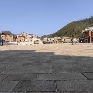 长春仿古石铺装效果