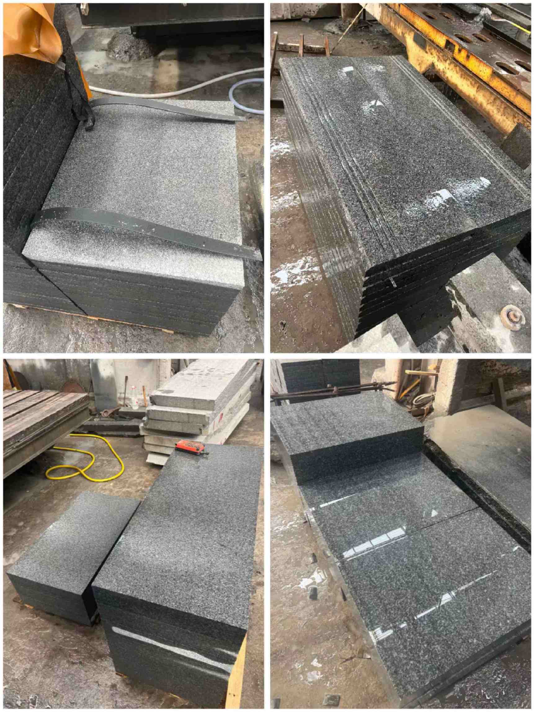 长春 芝麻黑地铺石材