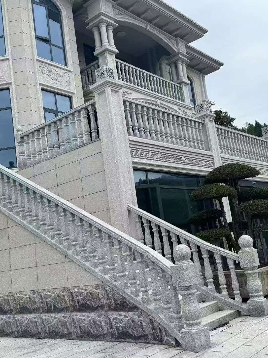 长春 芝麻白别墅，栏杆