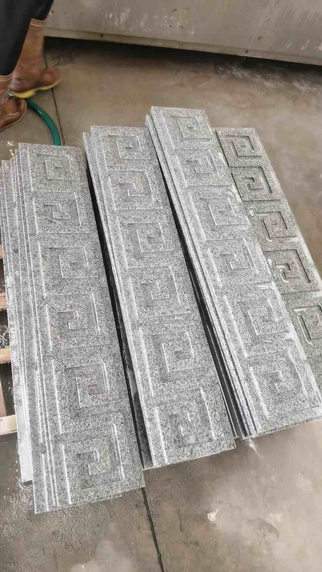 长春 别墅回纹线条，雕刻