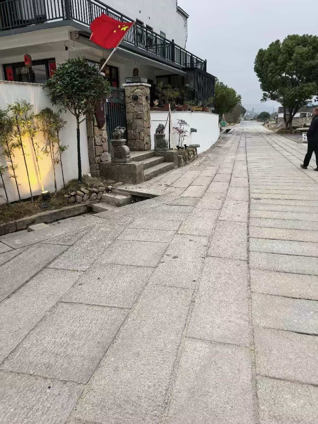 长春仿古石铺装效果