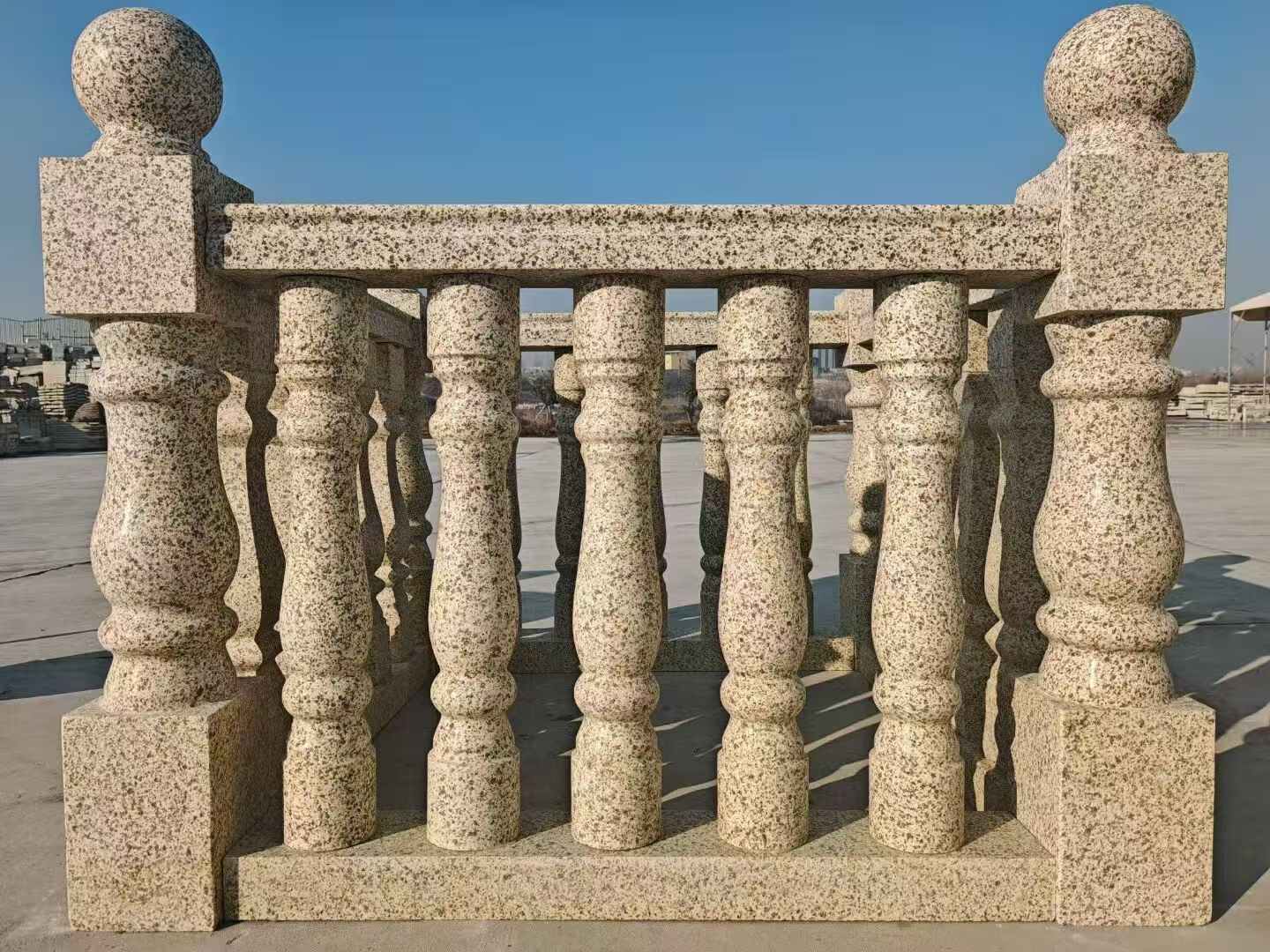 长春 黄金麻栏杆（扶手，花瓶柱，将军柱）