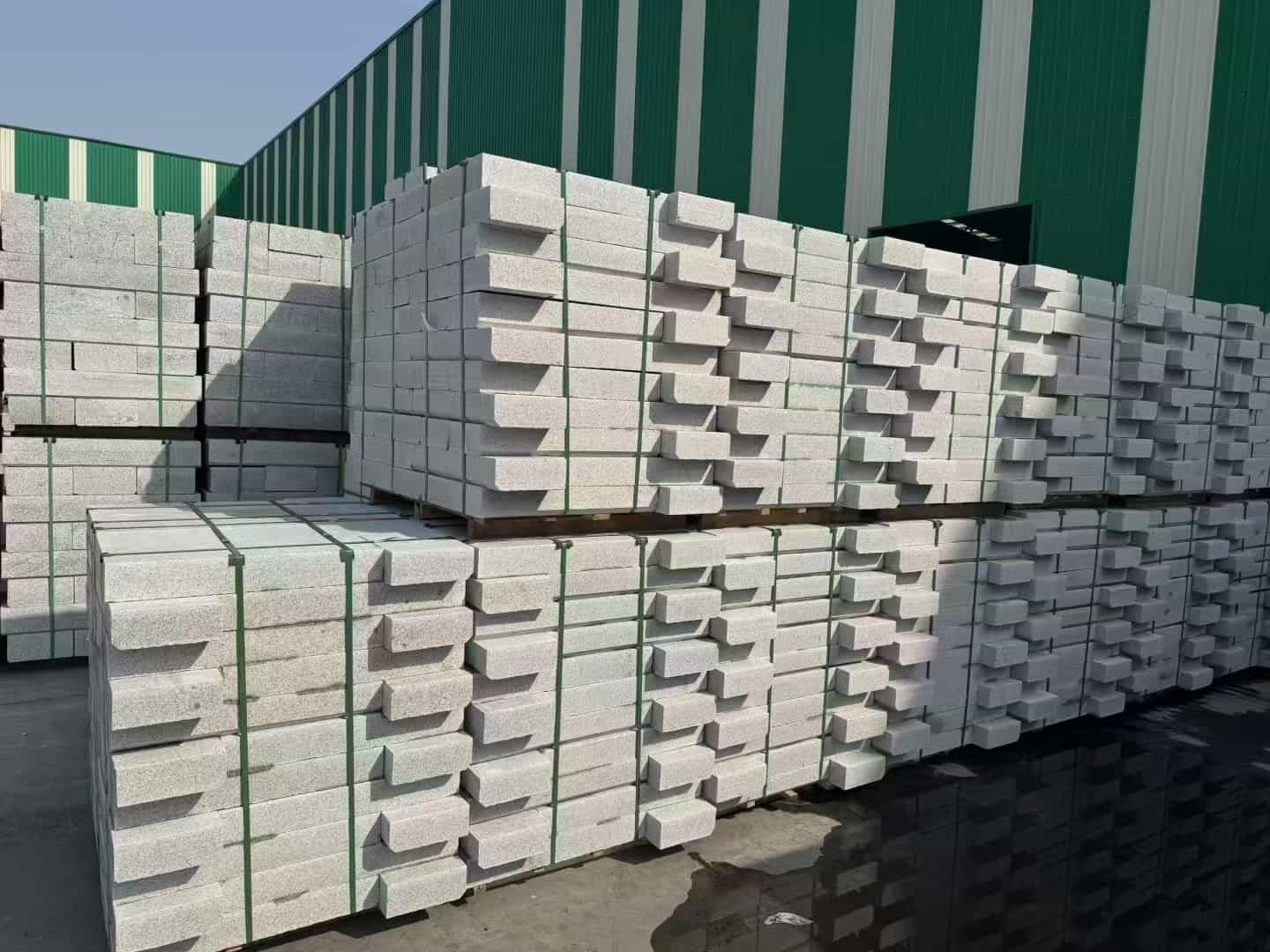 长春芝麻白路沿石
