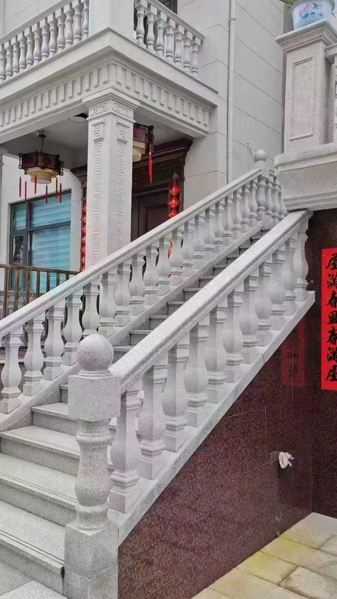 长春 天然石材 阳台庭院护栏、栏杆
